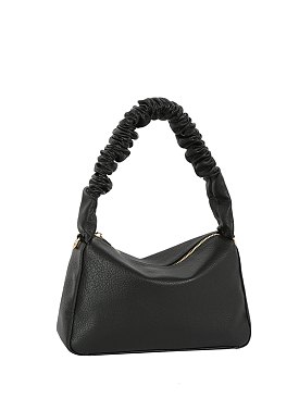 Ruched Handle Shoulder Bag