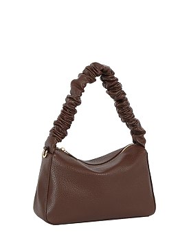 Ruched Handle Shoulder Bag