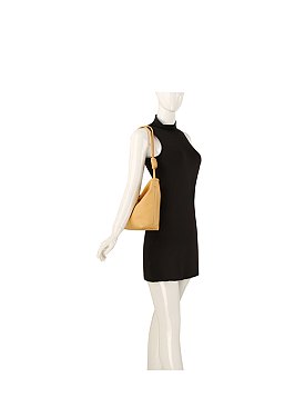 Knotted Handle Bucket Shoulder Bag