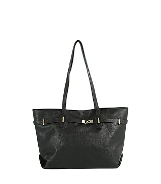 Belted Large Tote