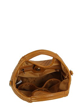 Fashion Weave Top Handle Satchel