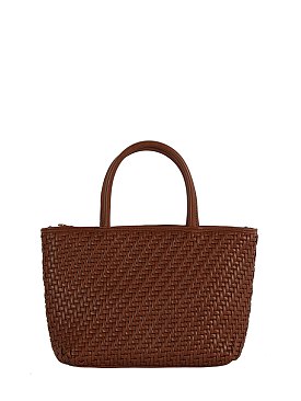 Fashion Weave Tote Bag Satchel