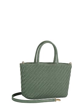 Fashion Weave Tote Bag Satchel