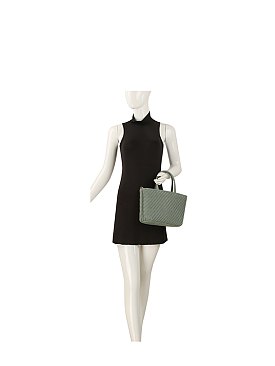 Fashion Weave Tote Bag Satchel