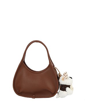 Bag Charm Shoulder Bag