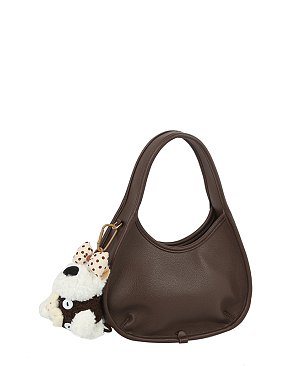 Bag Charm Shoulder Bag