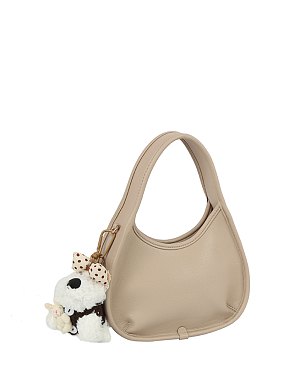 Bag Charm Shoulder Bag