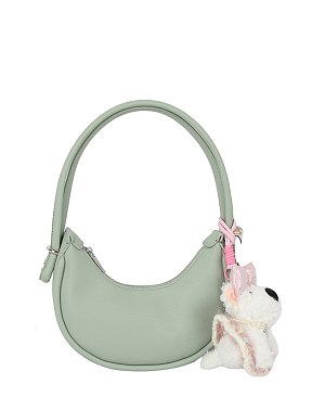 Bag Charm Shoulder Bag