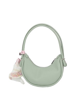 Bag Charm Shoulder Bag