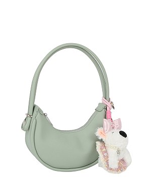 Bag Charm Shoulder Bag