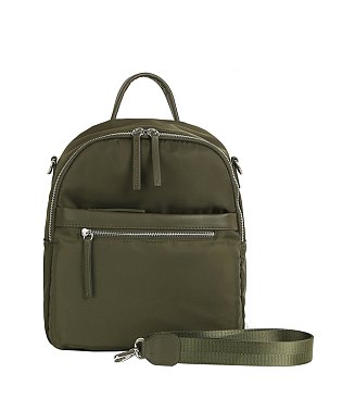 Nylon Convertible Backpack