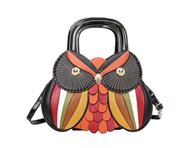 Retro OWL Shaped Crossbody Satchel Bag