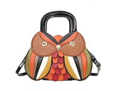 Retro OWL Shaped Crossbody Satchel Bag