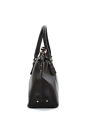 Double Compartment 2 Side Twist Lock Boutique Satchel