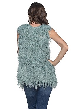 Pack of 3 (pieces) Assorted Sizes Soft Fur Vest FM-MJ275