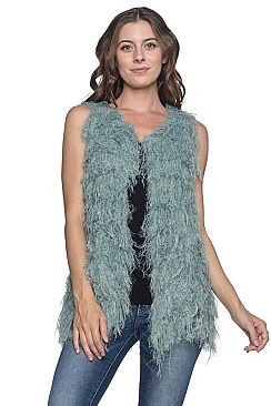 Pack of 3 (pieces) Assorted Sizes Soft Fur Vest FM-MJ275