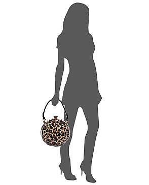 Leopard Print Ball Shape Satchel MH-MJ711