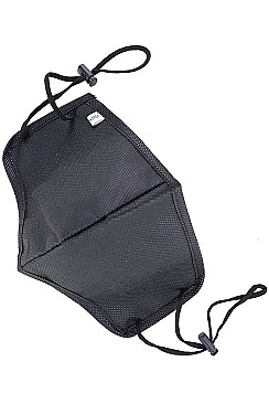 OVERSIZED MASK WITH ADJUSTABLE STRAPS