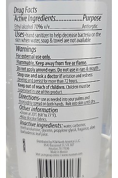 70% ALCOHOL HAND SANITIZER 236.5 ML