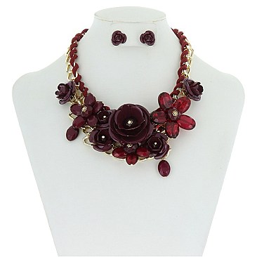Trendy Set, Multi Flower Statement SLMNE1234