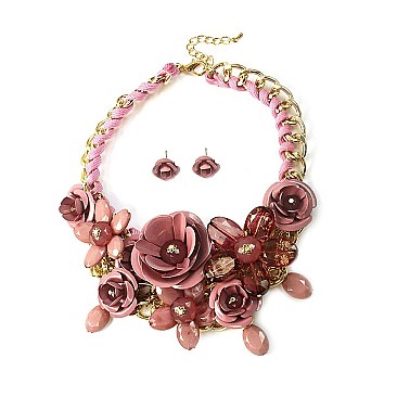 Trendy Set, Multi Flower Statement SLMNE1234