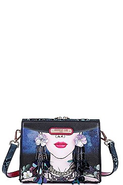 MY NAME IS KARLA PRINT CROSSBODY SHOULDER BAG BY Nicole Lee