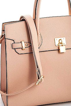 2 IN 1 SATCHEL WITH LONG STRAP