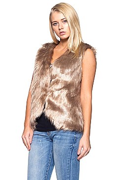 Faux Fur Vest FM-MSF2462