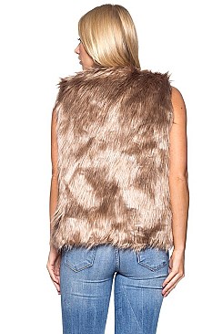 Faux Fur Vest FM-MSF2462