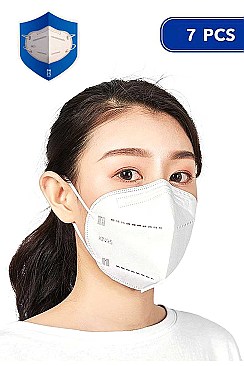 7 PCS. KN95 MICRO PARTICLES NANOMETER PROTECTIVE MASK
