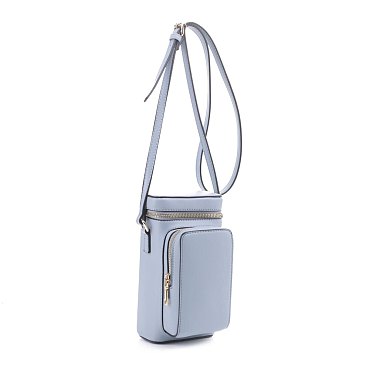 Crossbody Combo Cellphone Holder with Front Zipper