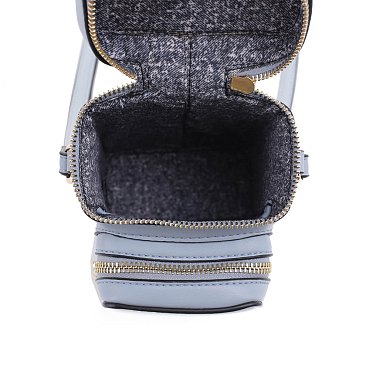 Crossbody Combo Cellphone Holder with Front Zipper