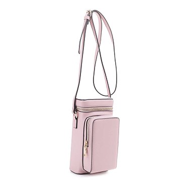 pink Cellphone Crossbody