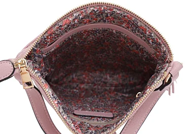 Multi Pocket Slim Zipper Crossbody