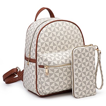 Classic 2-in-1 Monogram Backpack + Wallet