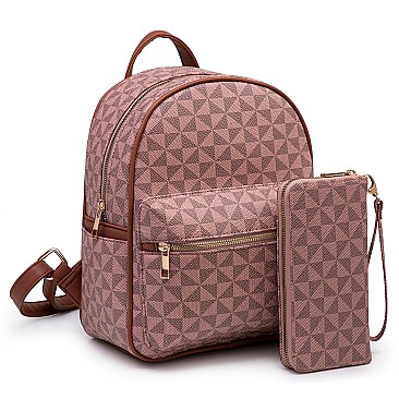 Classic 2-in-1 Monogram Backpack + Wallet
