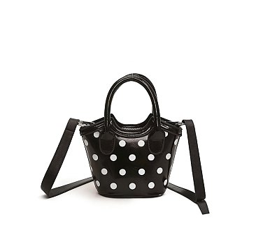 Polka Dot Mini Bag Satchel