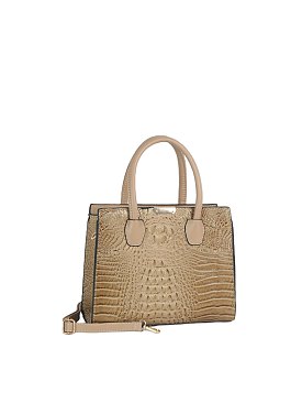 Croc Alligator 3-in-1 Satchel