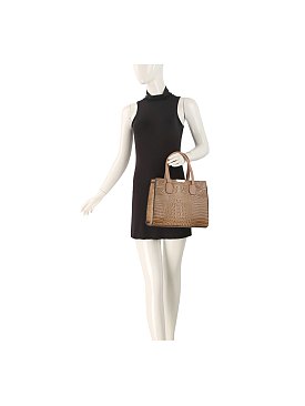 Croc Alligator 3-in-1 Satchel