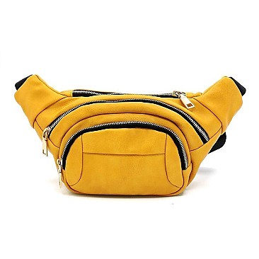 Fashion Multi Pocket Fanny Pack Waist Bag