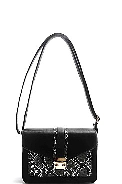 PYTHON CROSSBODY BAG