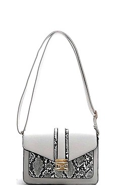PYTHON CROSSBODY BAG