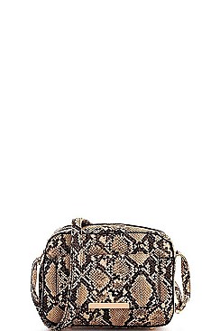 PYTHON SKIN CROSS BODY BAG