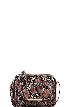 PYTHON SKIN CROSS BODY BAG