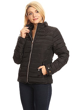 Designer Fitted Fashionable Waterproof Puffer Jacket By Ninna Rossi