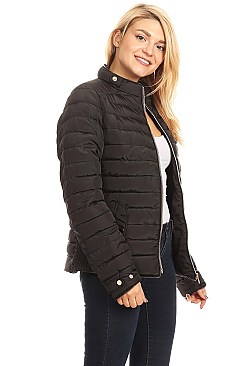 Designer Fitted Fashionable Waterproof Puffer Jacket By Ninna Rossi