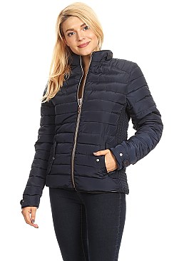 Designer Fitted Fashionable Waterproof Puffer Jacket By Ninna Rossi