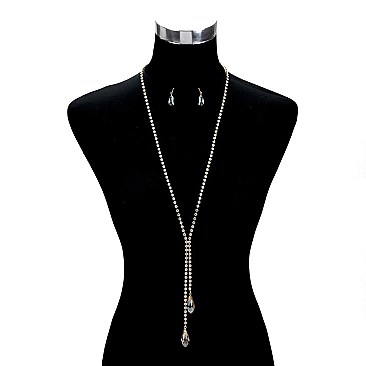 Fashionable Rhinestone Necklace Set SLN1672