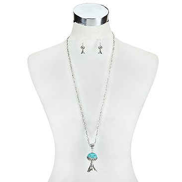 SQUASH BLOSSOM NECKLACE SET