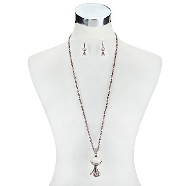 SQUASH BLOSSOM NECKLACE SET